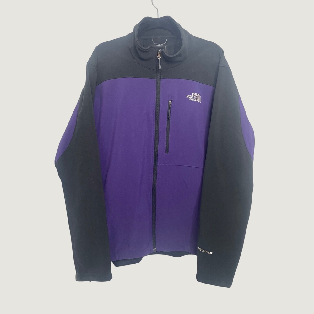 The North Face Jacket TNF Apex Bionic Softshell Purple Black XL